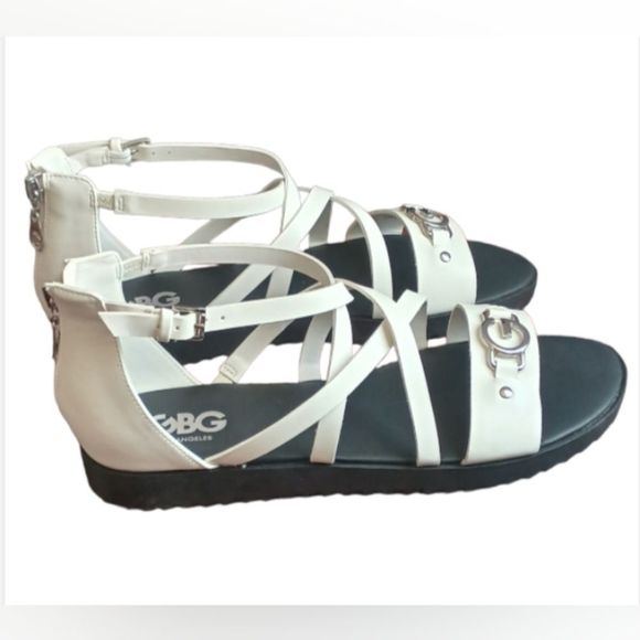 Gbg Los Angeles Karin Flat Sandals Women's Shoes Size 8.5M - Picture 2 of 4